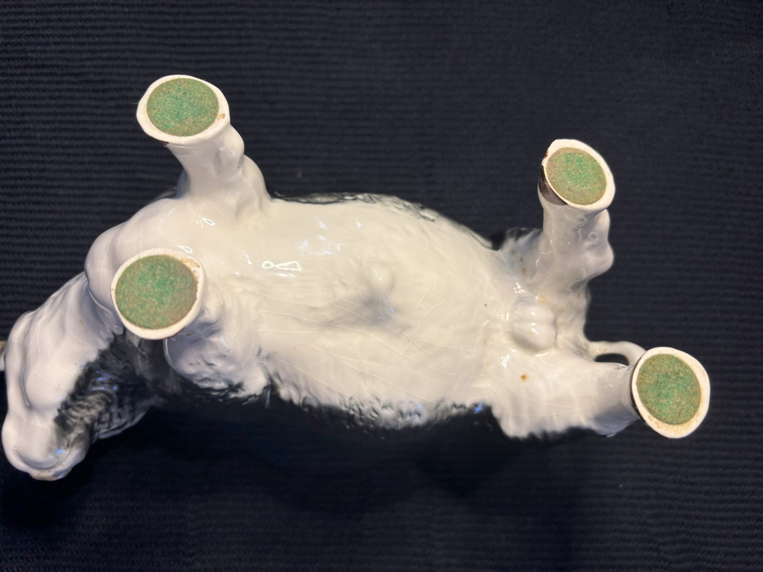 c1950's MELBA WARE / NELSON POTTERY HEREFORD BULL - VERY RARE BLACK COLOURWAY - Image 3