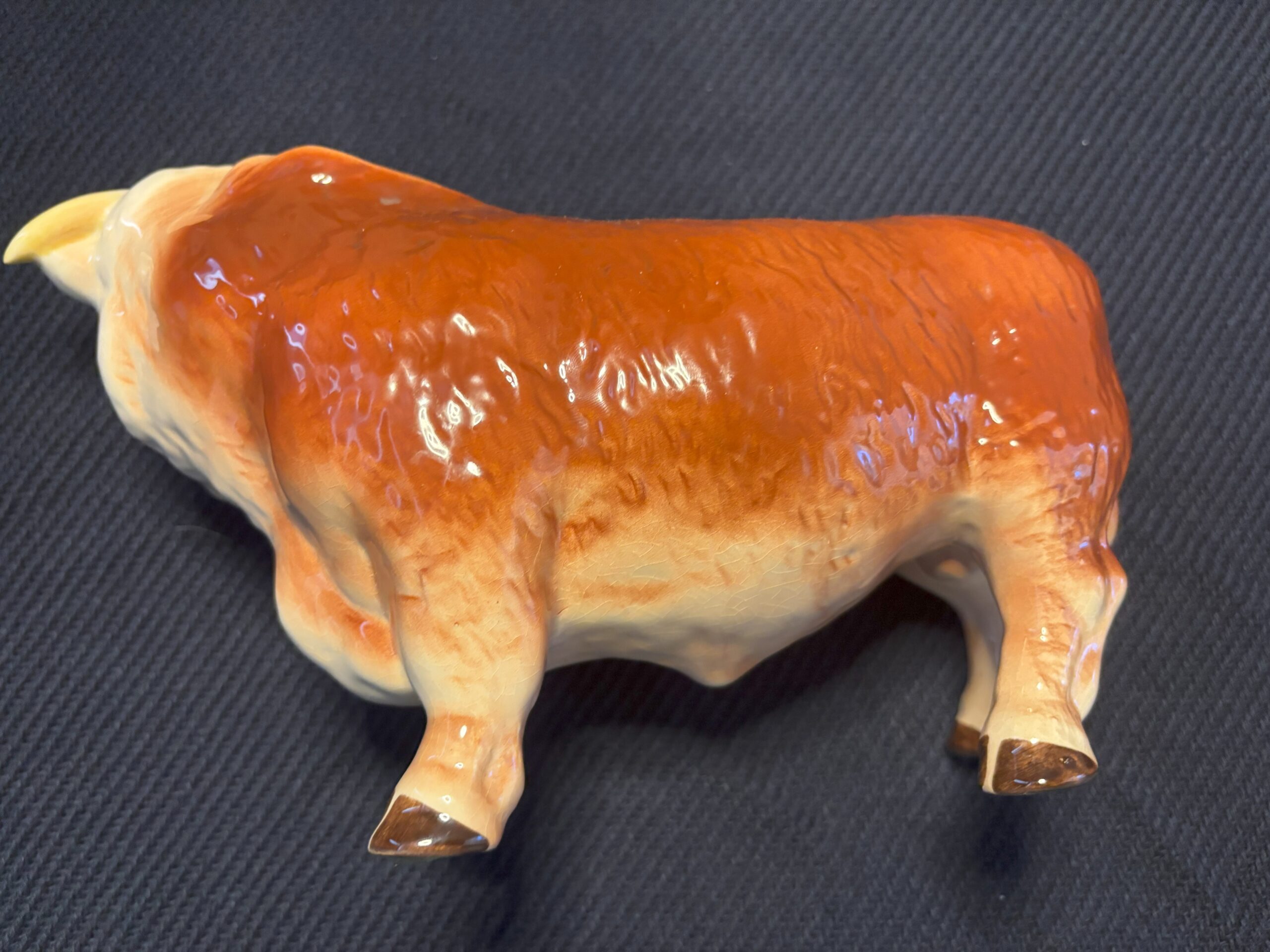 c1950's MELBA WARE HEREFORD BULL - Image 2