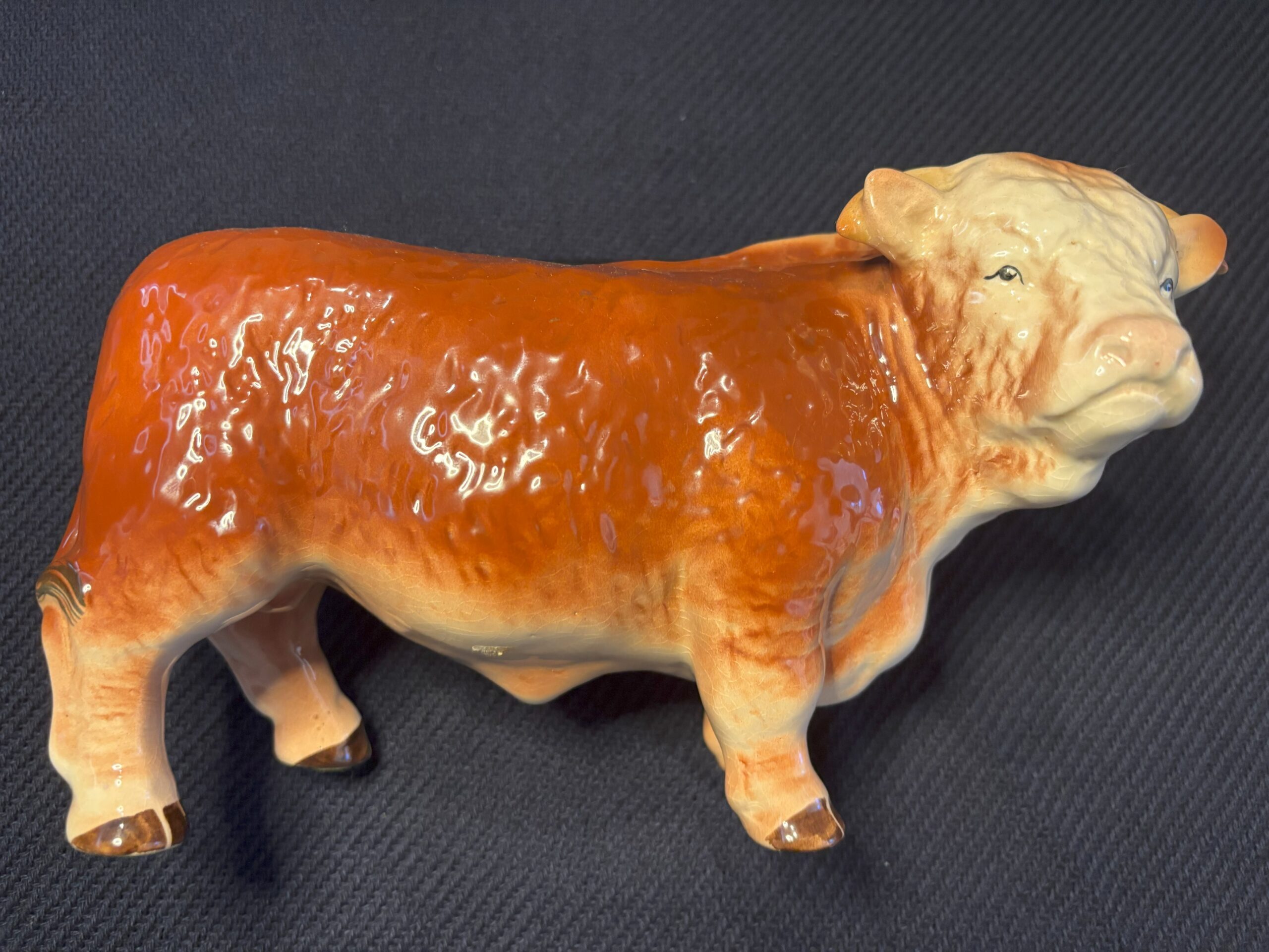 c1950's MELBA WARE HEREFORD BULL